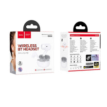 Заредете изображение във визуализатора на галерията – HOCO wireless earphone bluetooth TWS EQ24 white star
