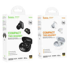 Заредете изображение във визуализатора на галерията – HOCO wireless earphones bluetooth TWS EW203 black
