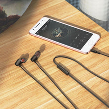 Заредете изображение във визуализатора на галерията – HOCO wire earphones Jack 3,5 mm with microphone M107 black
