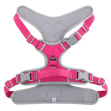 Заредете изображение във визуализатора на галерията – Dog harness OXFORD B size S pink grey
