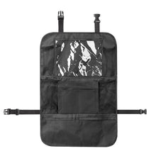 Заредете изображение във визуализатора на галерията – Car organizer for front seats with compartments BY-1298 black
