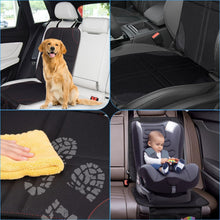 Заредете изображение във визуализатора на галерията – Protective mat for car seat with organizer black
