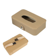 Заредете изображение във визуализатора на галерията – Tissue box with strap beige
