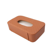 Заредете изображение във визуализатора на галерията – Tissue box with strap brown
