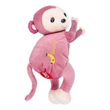 Заредете изображение във визуализатора на галерията – Monkey hanging model tissue box pink
