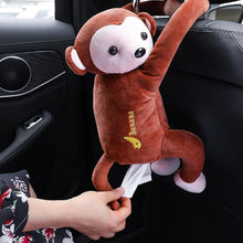 Заредете изображение във визуализатора на галерията – Monkey hanging model tissue box coffee
