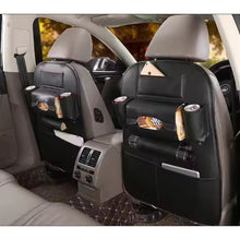 Заредете изображение във визуализатора на галерията – Car organizer for front seats with compartments MAGIC black
