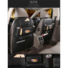Заредете изображение във визуализатора на галерията – Car organizer for front seats with compartments MAGIC black
