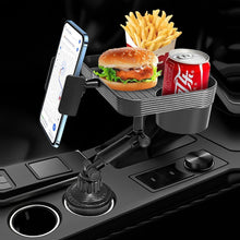 Заредете изображение във визуализатора на галерията – Car table with phone holder CP12 black
