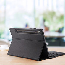 Заредете изображение във визуализатора на галерията – Dux Ducis Bluetooth Keyboard Case (TK Series) for Samsung Tab S9 - Black
