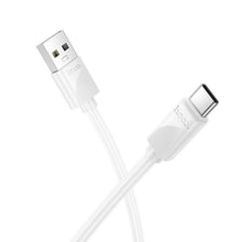 Заредете изображение във визуализатора на галерията – Кабел Hoco USB A to Lightning 2,4 A X114 1 m бял

