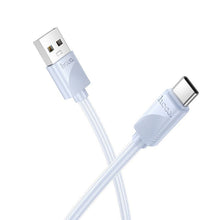 Заредете изображение във визуализатора на галерията – Кабел Hoco USB A to Lightning 2,4 A X114 1 m син
