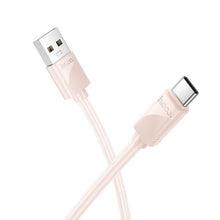Заредете изображение във визуализатора на галерията – Кабел Hoco USB A to Lightning 2,4 A X114 1 m розов

