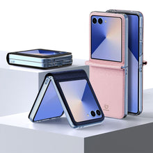 Заредете изображение във визуализатора на галерията – Калъф DUX DUCIS BRIL за SAMSUNG Z Flip7 5G розов
