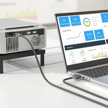 Заредете изображение във визуализатора на галерията – Кабел Hoco HDMI to HDMI ver. 2.0 4K/60Hz US08 1 m черен
