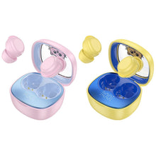 Заредете изображение във визуализатора на галерията – HOCO wireless earphones bluetooth TWS for kids EW111 pink
