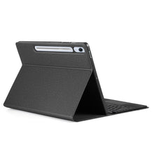 Заредете изображение във визуализатора на галерията – DUX DUCIS case TK foldable with Wireless Keyboard for SAMSUNG Tab S10 FE Plus black
