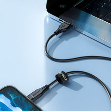 Заредете изображение във визуализатора на галерията – Acefast cable usb a tp lightning 8-pin mfi 2,4a c3-02 1,2m black
