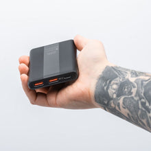 Заредете изображение във визуализатора на галерията – FORCELL F-ENERGY P10K2 Energo powerbank PD QC3.0 3A 22,5W 10000 mAh black
