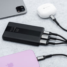 Заредете изображение във визуализатора на галерията – FORCELL F-ENERGY P10K2 Energo powerbank PD QC3.0 3A 22,5W 10000 mAh black
