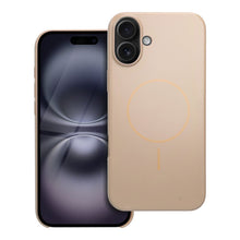 Заредете изображение във визуализатора на галерията – Glossy Mag Cover compatible with MagSafe for IPHONE 16 PLUS desert gold
