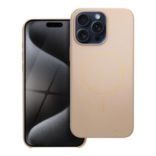 Заредете изображение във визуализатора на галерията – Glossy Mag Cover compatible with MagSafe for IPHONE 15 PRO desert gold
