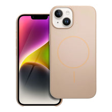 Заредете изображение във визуализатора на галерията – Glossy Mag Cover compatible with MagSafe for IPHONE 13 / 14 desert gold
