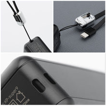 Заредете изображение във визуализатора на галерията – FORCELL F-ENERGY multifunctional charger 45W 6in1 with USB A and USB C sockets, power bank 15000mAh and wireless charging 15W
