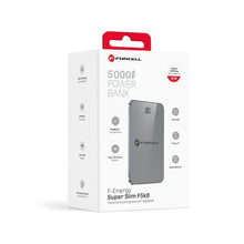 Заредете изображение във визуализатора на галерията – FORCELL F-ENERGY F5K8 Super Slim powerbank compatible with MagSafe PD3.0 QC4.0 15W 5000 mAh grey
