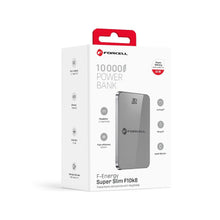Заредете изображение във визуализатора на галерията – FORCELL F-ENERGY F10K8 Super Slim powerbank compatible with MagSafe PD3.0 QC4.0 15W 10000 mAh grey
