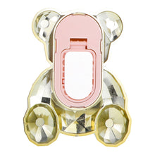 Заредете изображение във визуализатора на галерията – Phone stand BEAR - stick-on - gold
