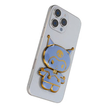 Заредете изображение във визуализатора на галерията – Phone stand DOLL - stick-on - blue
