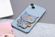 Заредете изображение във визуализатора на галерията – Phone stand DOLL - stick-on - blue
