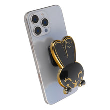 Заредете изображение във визуализатора на галерията – Phone stand RABBIT - stick-on - black

