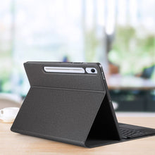 Заредете изображение във визуализатора на галерията – DUX DUCIS case TK foldable with Wireless Keyboard for SAMSUNG Tab S10 FE Plus black

