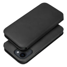 Заредете изображение във визуализатора на галерията – Калъф тип книга DUAL POCKET за IPHONE 17 Plus черен
