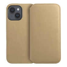 Заредете изображение във визуализатора на галерията – Калъф тип книга DUAL POCKET за IPHONE 17 Plus златист
