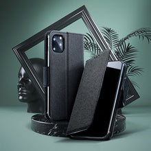Заредете изображение във визуализатора на галерията – Калъф тип книга FANCY за IPHONE 17 Pro Max черен
