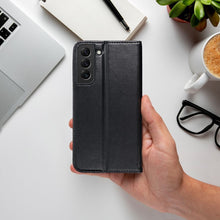 Заредете изображение във визуализатора на галерията – Калъф тип книга  SMART MAGNETO за MOTOROLA EDGE 60 черен
