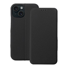 Заредете изображение във визуализатора на галерията – FOLIO Side Калъф тип книга MAGNET за IPHONE 15 черен
