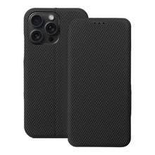 Заредете изображение във визуализатора на галерията – FOLIO Side Калъф тип книга MAGNET за IPHONE 15 PRO MAX черен
