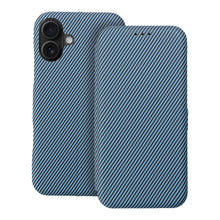 Заредете изображение във визуализатора на галерията – FOLIO Side Калъф тип книга MAGNET за IPHONE 16 PLUS син
