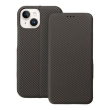 Заредете изображение във визуализатора на галерията – FOLIO Side Калъф тип книга MAGNET за IPHONE 14 кафяв
