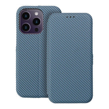 Заредете изображение във визуализатора на галерията – FOLIO Side Калъф тип книга MAGNET за IPHONE 14 PRO син
