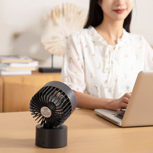 Заредете изображение във визуализатора на галерията – Desk fan powered by USB A LLD-F87U black
