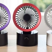 Заредете изображение във визуализатора на галерията – Desk fan powered by USB A LLD-F87U black
