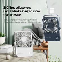 Заредете изображение във визуализатора на галерията – Desk fan with adjustable stand HX-122 white
