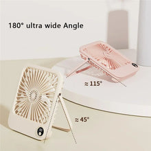 Заредете изображение във визуализатора на галерията – Desk fan with adjustable stand W30 blue
