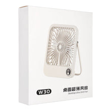 Заредете изображение във визуализатора на галерията – Desk fan with adjustable stand W30 blue
