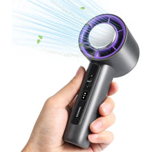 Заредете изображение във визуализатора на галерията – Portable fan with digital display LLD-F88 white
